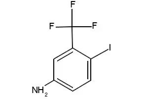 4-IODO-3-(TRIFLUOROMETHYL)ANILINE structure, CAS 155403-06-8