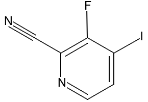 4-IODOPICOLINONITRILE structure, CAS 913836-19-8