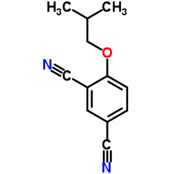 4-ISOBUTOXYISOPHTHALONITRILE structure, CAS 161718-81-6