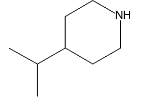 4-ISOPROPYLPIPERIDINE structure, CAS 19678-58-1