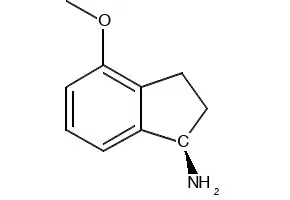 4-METHOXY-2,3-DIHYDRO-1H-INDEN-1-AMINE structure, CAS 52372-96-0