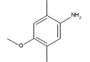 4-METHOXY-2,5-DIMETHYLANILINE structure, CAS 117174-70-6
