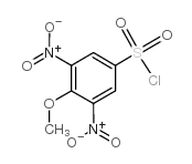 4-METHOXY-3,5-DINITROBENZENE-1-SULFONYL CHLORIDE structure, CAS 175203-74-4