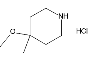 4-METHOXY-4-METHYLPIPERIDINE structure, CAS 3970-72-7