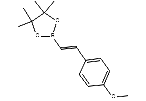 4-METHOXY-TRANS-BETA-STYRYLBORONIC ACID PINACOL ESTER structure, CAS 149777-83-3