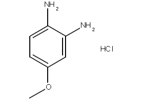 4-METHOXYBENZENE-1,2-DIAMINE HYDROCHLORIDE structure, CAS 106658-14-4