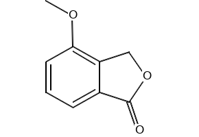 4-METHOXYISOBENZOFURAN-1(3H)-ONE structure, CAS 4792-33-0