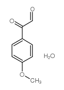 4-METHOXYPHENYLGLYOXALHYDRATE structure, CAS 16208-17-6