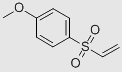 4-METHOXYPHENYLVINYLSULPHONE structure, CAS 1619-87-0