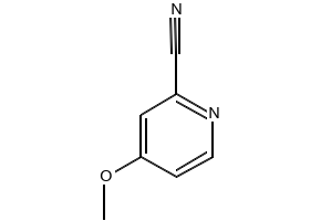 4-METHOXYPICOLINONITRILE structure, CAS 36057-44-0