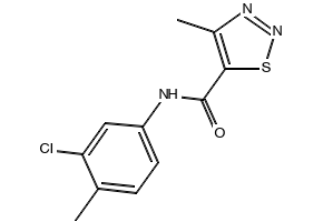 4-METHYL-1,2,3-THIADIAZOLE-5-CARBOXAMIDE structure, CAS 175136-67-1