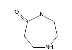 4-METHYL-1,4-DIAZEPAN-5-ONE structure, CAS 172314-56-6
