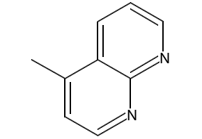 4-METHYL-1,8-NAPHTHYRIDINE structure, CAS 1569-17-1