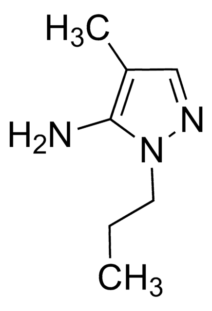 4-METHYL-1-PROPYL-1H-PYRAZOL-5-AMINE structure, CAS 3702-14-5
