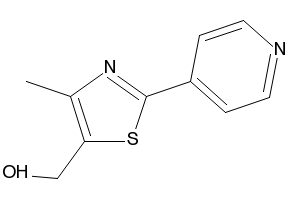 4-METHYL-2-(PYRIDIN-4-YL)THIAZOLE-5-CARBALDEHYDE structure, CAS 892502-19-1
