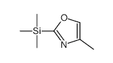 4-METHYL-2-(TRIMETHYLSILYL)OXAZOLE structure, CAS 90892-93-6