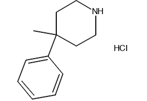 4-METHYL-4-PHENYLPIPERIDINE structure, CAS 160132-91-2