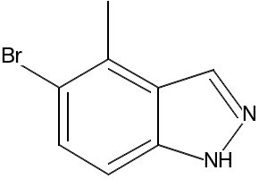 4-METHYL-5-NITRO-1H-INDAZOLE structure, CAS 101420-67-1