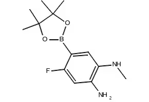 4-METHYL-5-NITROBENZENE-1,2-DIAMINE structure, CAS 65958-37-4