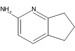 4-METHYL-6,7-DIHYDRO-5H-CYCLOPENTA[B]PYRIDIN-2-AMINE structure, CAS 303102-16-1