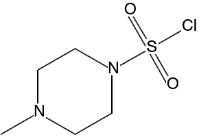 4-METHYLPIPERAZINE-1-SULFONYL CHLORIDE structure, CAS 1688-95-5