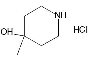 4-METHYLPIPERIDIN-4-OL HYDROCHLORIDE structure, CAS 586375-35-1