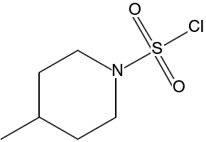 4-METHYLPIPERIDINE-1-SULFONYL CHLORIDE structure, CAS 41483-70-9