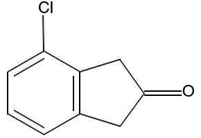 4-NITRO-1H-INDEN-2(3H)-ONE structure, CAS 913297-09-3