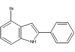 4-NITRO-2-PHENYL-1H-INDOLE structure, CAS 7746-36-3