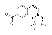 4-NITRO-TRANS-BETA-STYRYLBORONIC ACID PINACOL ESTER structure, CAS 149777-86-6