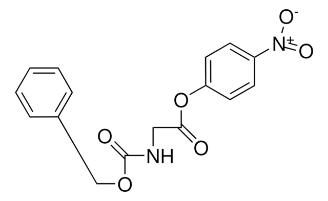 4-NITROPHENYL 2-(((BENZYLOXY)CARBONYL)AMINO)ACETATE structure, CAS 1738-86-9
