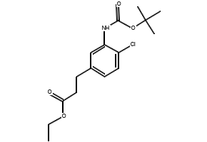 4-NITROPHENYL 3-((TERT-BUTOXYCARBONYL)AMINO)PROPANOATE structure, CAS 17547-09-0