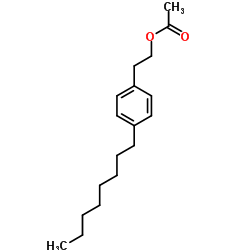 4-OCTYLPHENETHYL ACETATE structure, CAS 162358-04-5