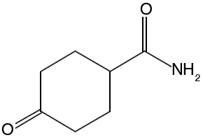 4-OXOCYCLOHEXANECARBOXAMIDE structure, CAS 204136-88-9