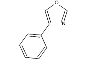 4-PHENYLOXAZOLE structure, CAS 20662-89-9