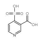 4-SULFONICOTINIC ACID structure, CAS 14045-15-9