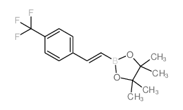 4-TRIFLUOROMETHYL-TRANS-BETA-STYRYLBORONIC ACID PINACOL ESTER structure, CAS 1242770-50-8