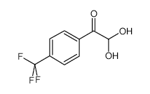 4-TRIFLUOROMETHYLPHENYLGLYOXAL HYDRATE structure, CAS 101906-05-2