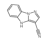 4H-BENZO[4,5]IMIDAZO[1,2-B]PYRAZOLE-3-CARBONITRILE structure, CAS 64096-91-9