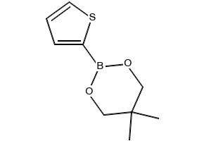 5,5-DIMETHYL-2-(THIOPHEN-2-YL)-1,3,2-DIOXABORINANE structure, CAS 355408-55-8