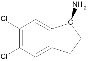 5,6-DICHLORO-2,3-DIHYDRO-1H-INDEN-1-OL structure, CAS 130569-31-2