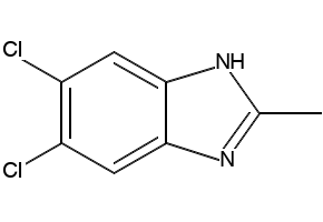 5,6-DICHLORO-2-METHYLBENZIMIDAZOLE structure, CAS 6478-79-1