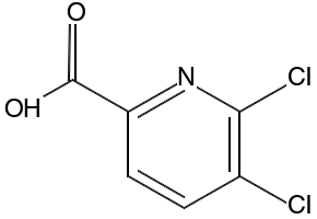 5,6-DICHLOROPICOLINIC ACID structure, CAS 88912-24-7