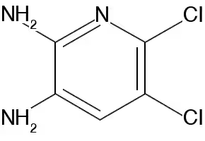 5,6-DICHLOROPYRIDINE-2,3-DIAMINE structure, CAS 97941-89-4