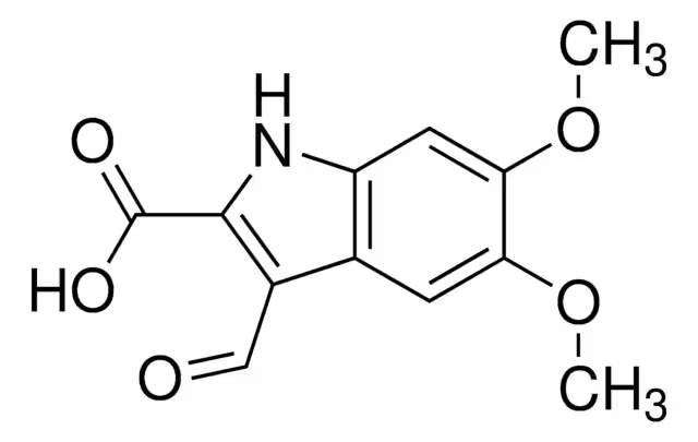 5,6-DIMETHOXY-1H-INDAZOLE-3-CARBOXYLIC ACID structure, CAS 29281-07-0