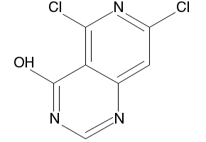 5,7-DICHLOROPYRIDO[4,3-D]PYRIMIDIN-4(3H)-ONE structure, CAS 918898-11-0