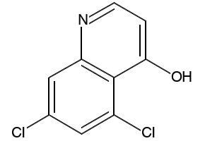 5,7-DICHLOROQUINOLIN-4-OL structure, CAS 171850-29-6