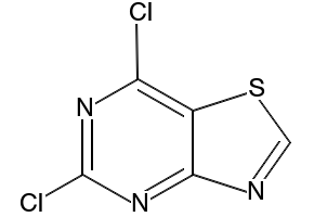 5,7-DICHLOROTHIAZOLO[4,5-D]PYRIMIDINE structure, CAS 1137278-39-7