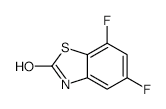 5,7-DIFLUOROBENZO[D]THIAZOL-2(3H)-ONE structure, CAS 898747-61-0