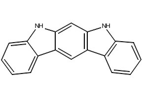 5,7-DIHYDROINDOLO[2,3-B]CARBAZOLE structure, CAS 111296-90-3